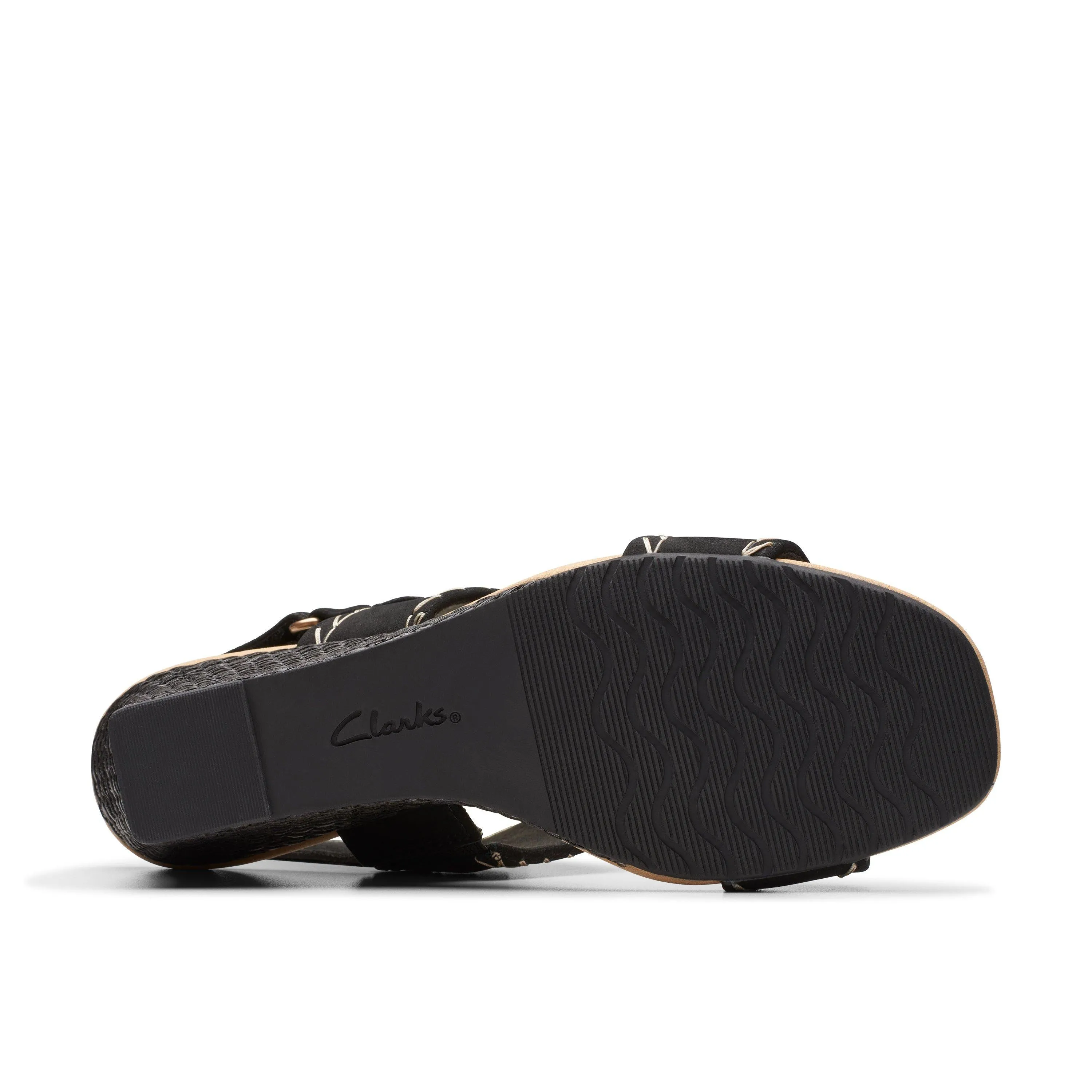 Clarks Kyarra Rose in Black Nubuck