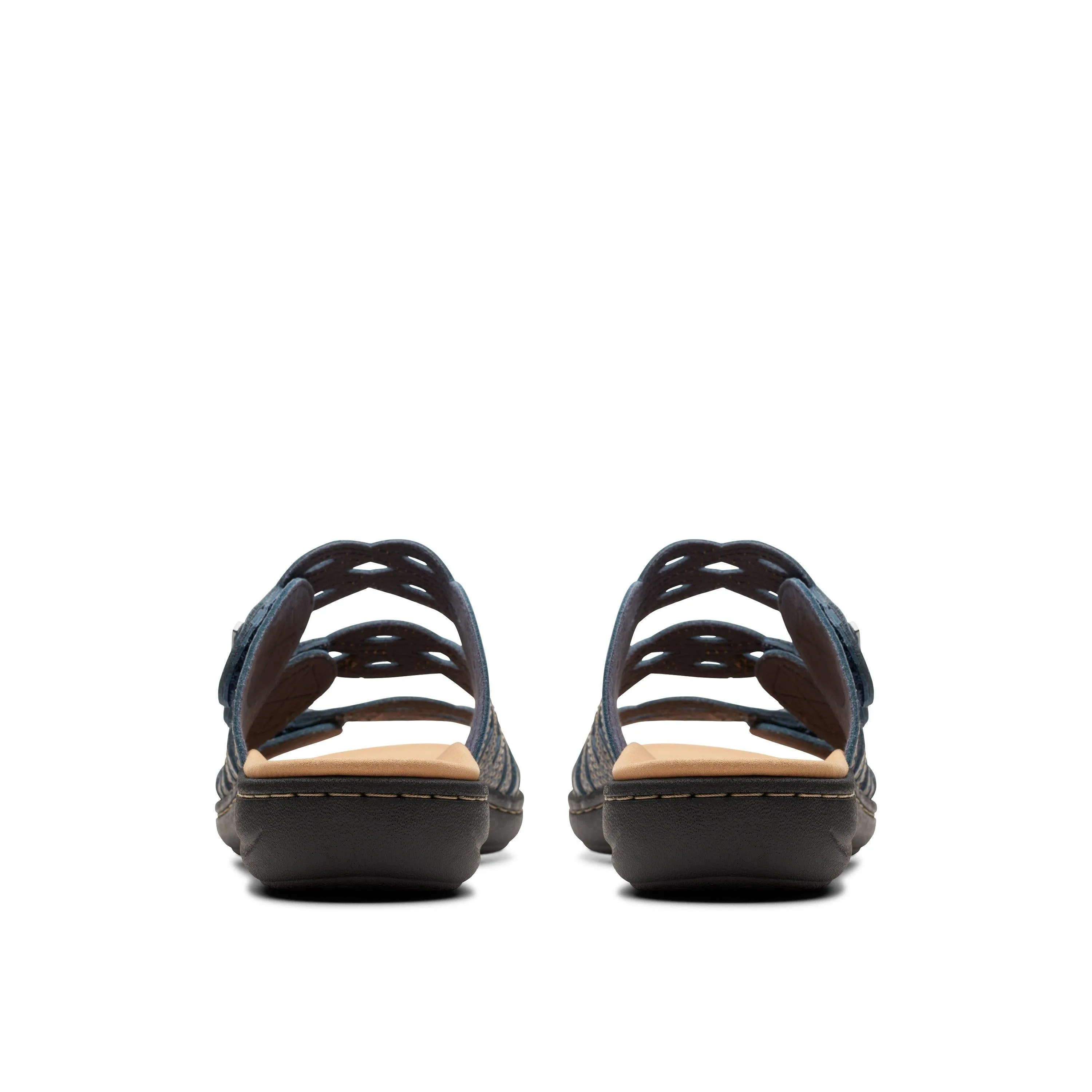 Clarks Laurieann Ruby in Blue Leather