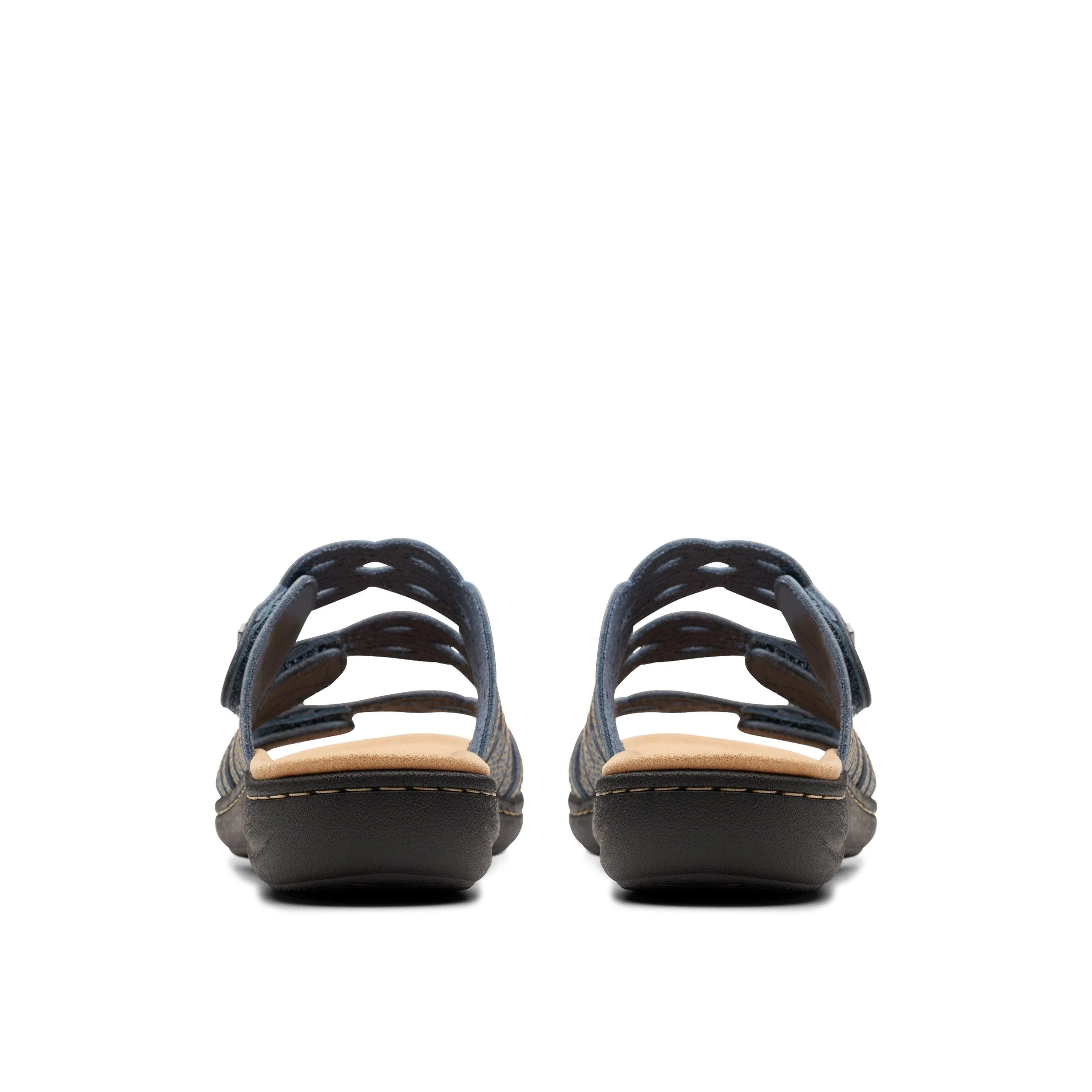 Clarks Laurieann Ruby in Blue Leather