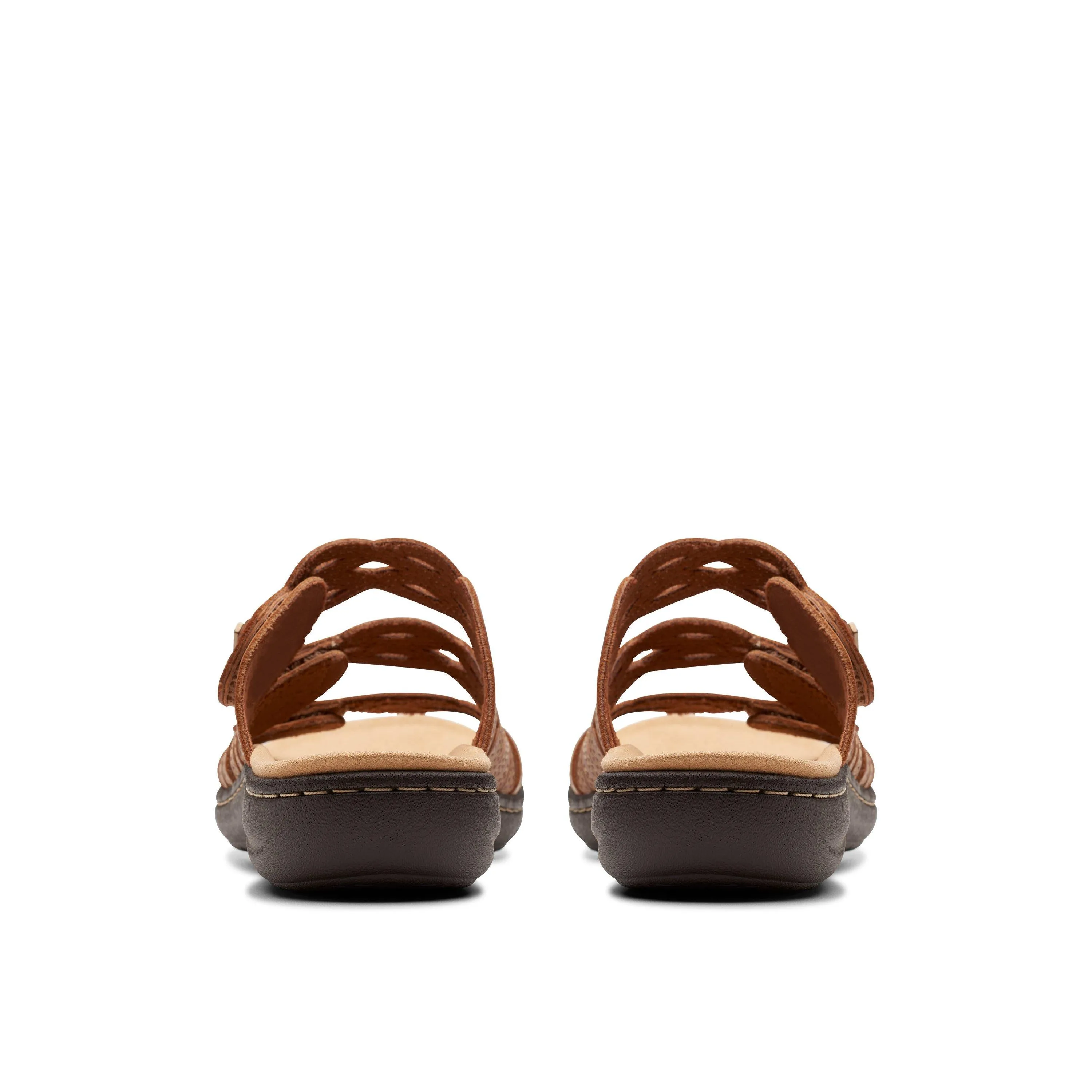 Clarks Laurieann Ruby in Brown Leather
