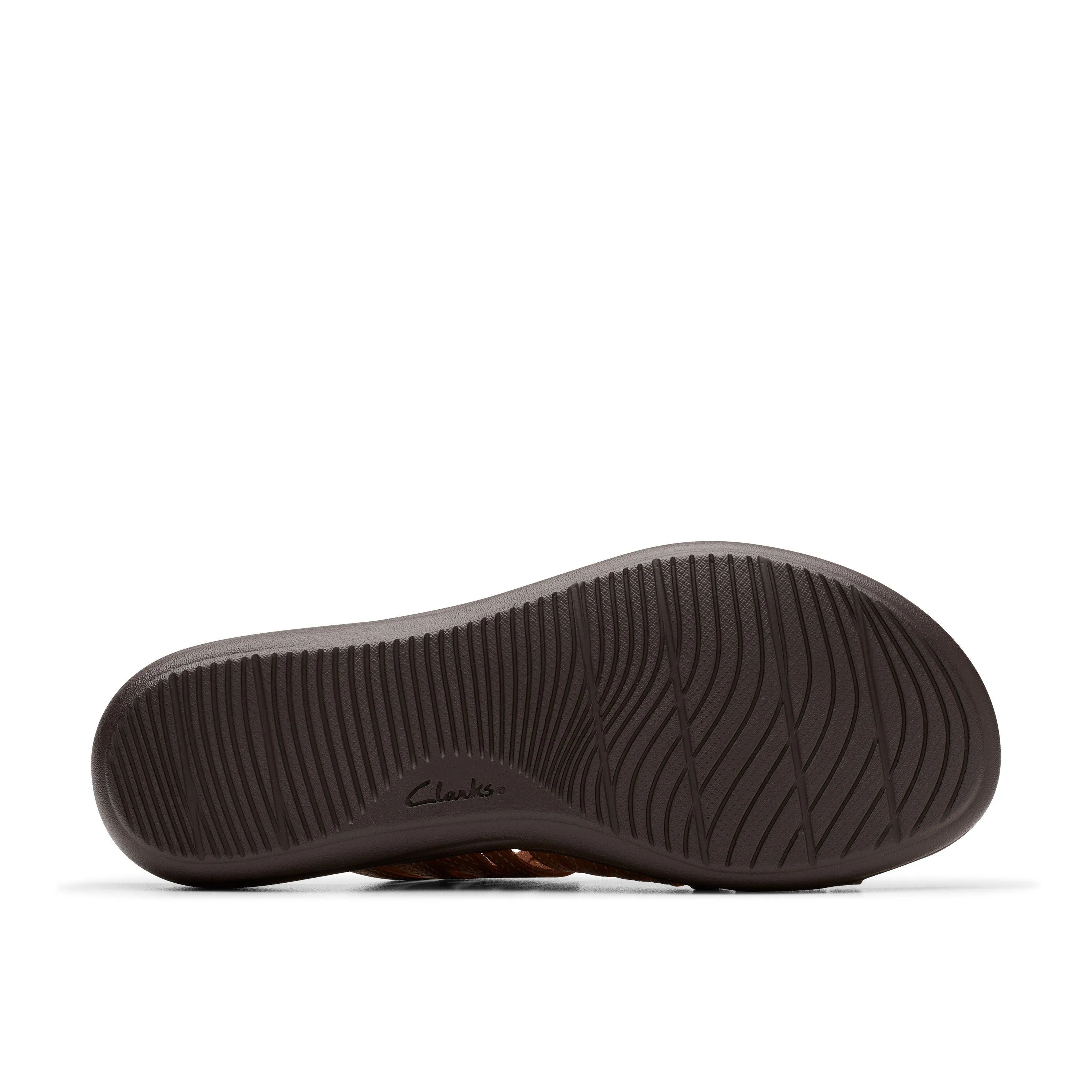Clarks Laurieann Ruby in Brown Leather