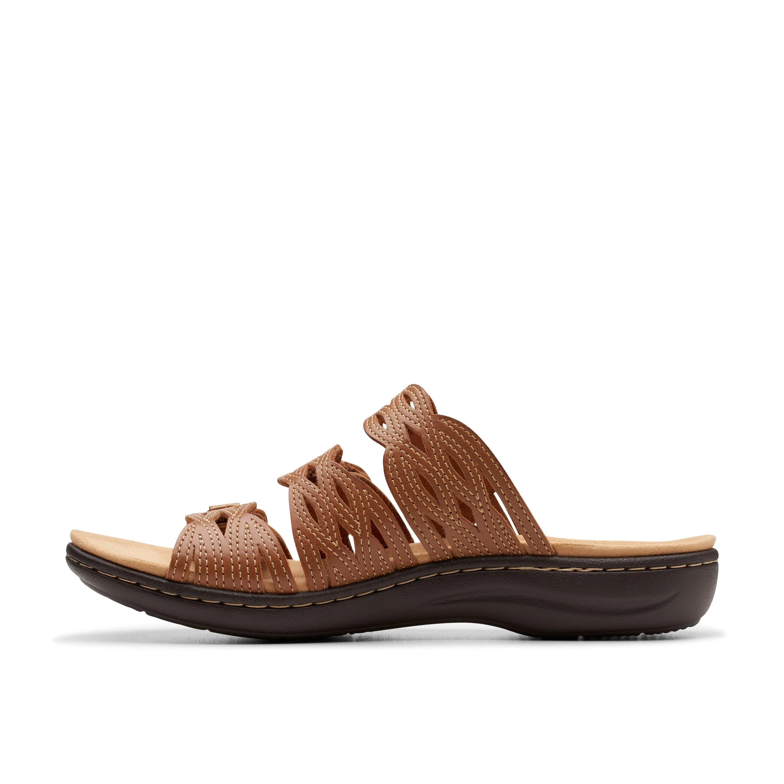 Clarks Laurieann Ruby in Brown Leather