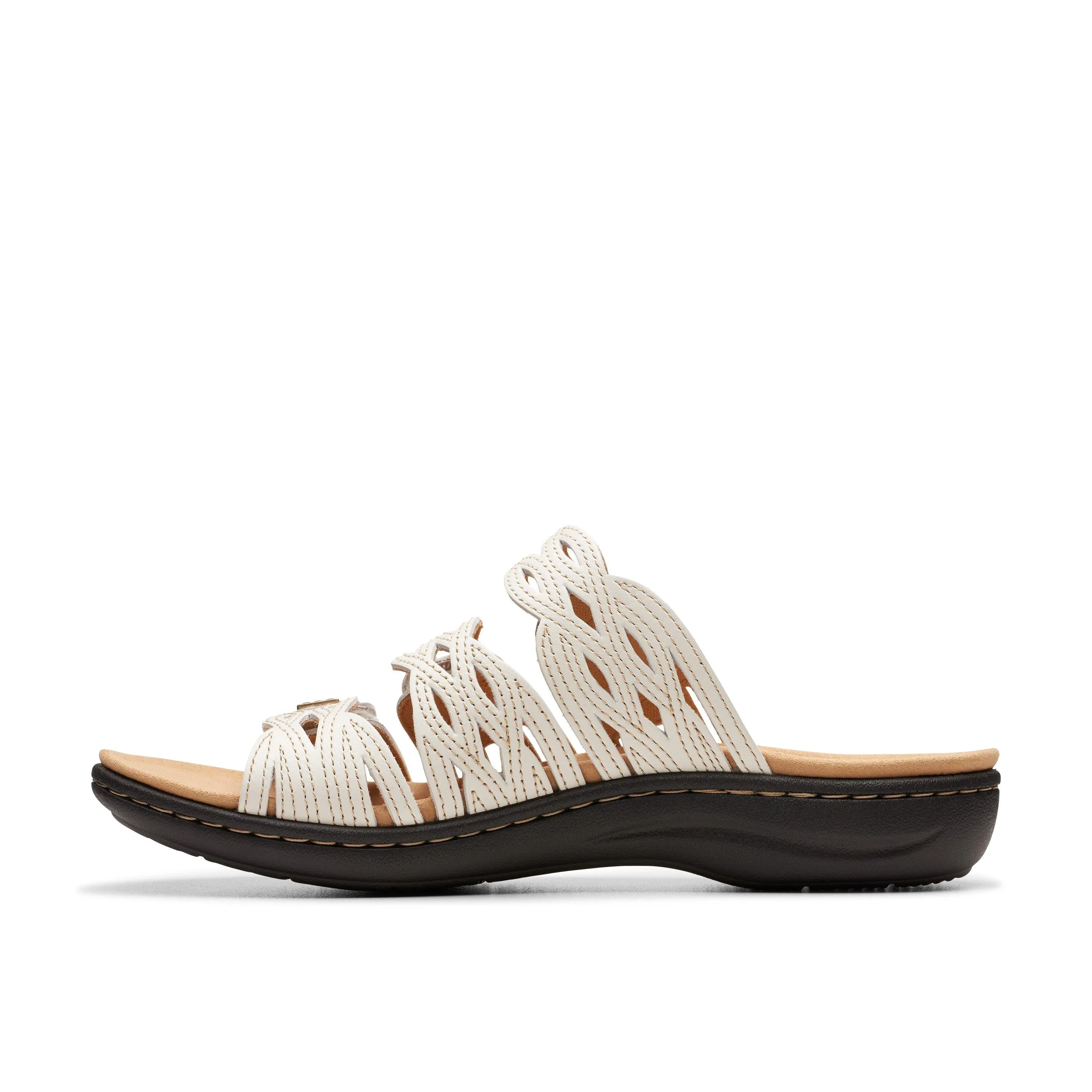 Clarks Laurieann Ruby in White Leather