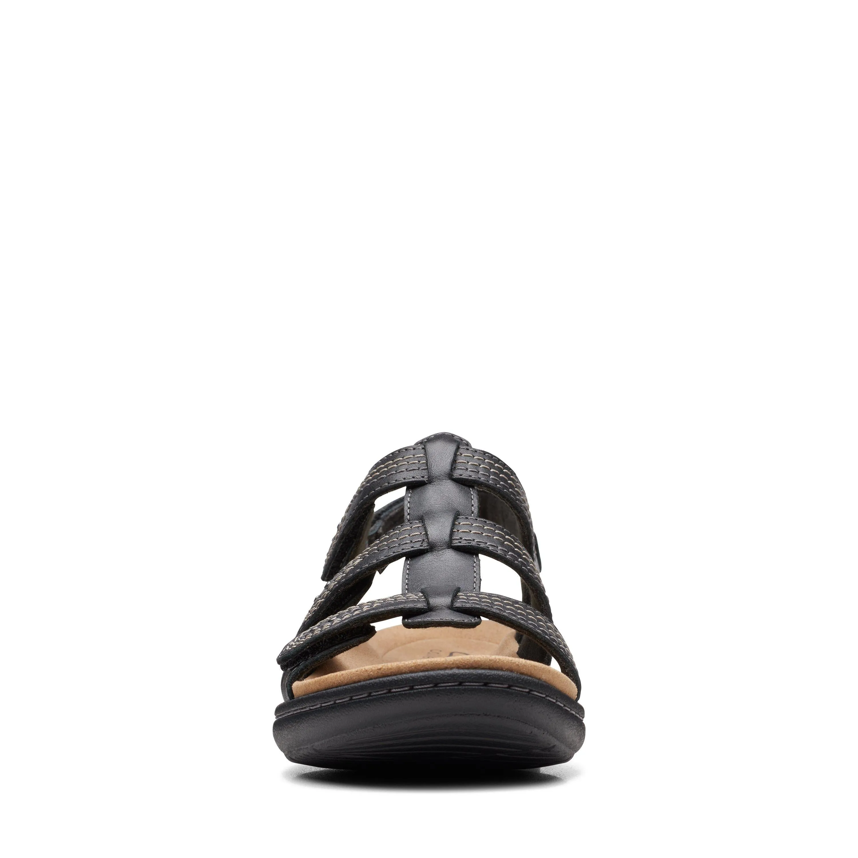 Clarks Laurieann Vine in Black Leather