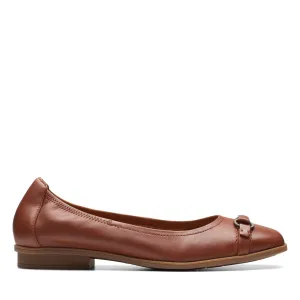 Clarks Lyrical Sky in Brown Leather
