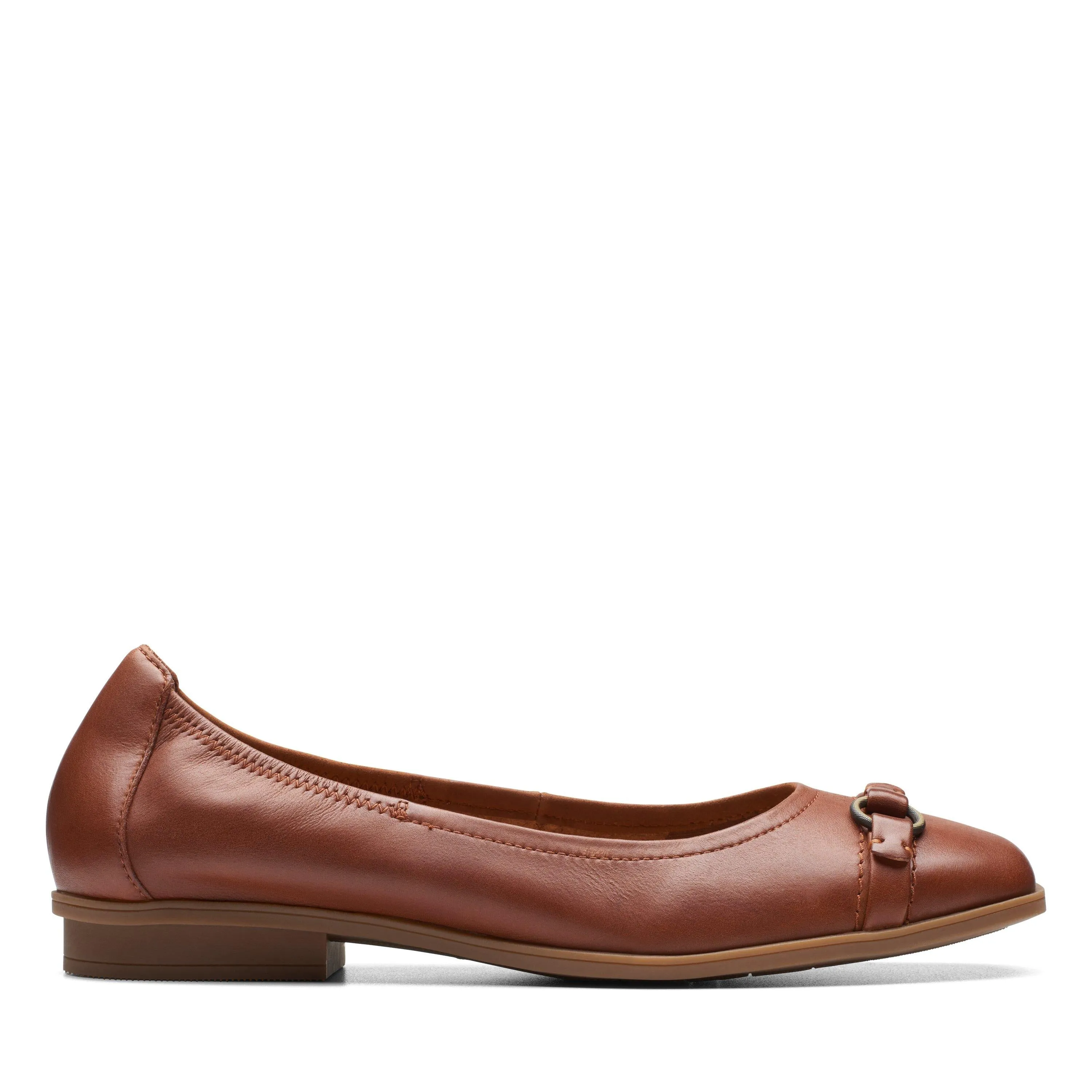 Clarks Lyrical Sky in Brown Leather