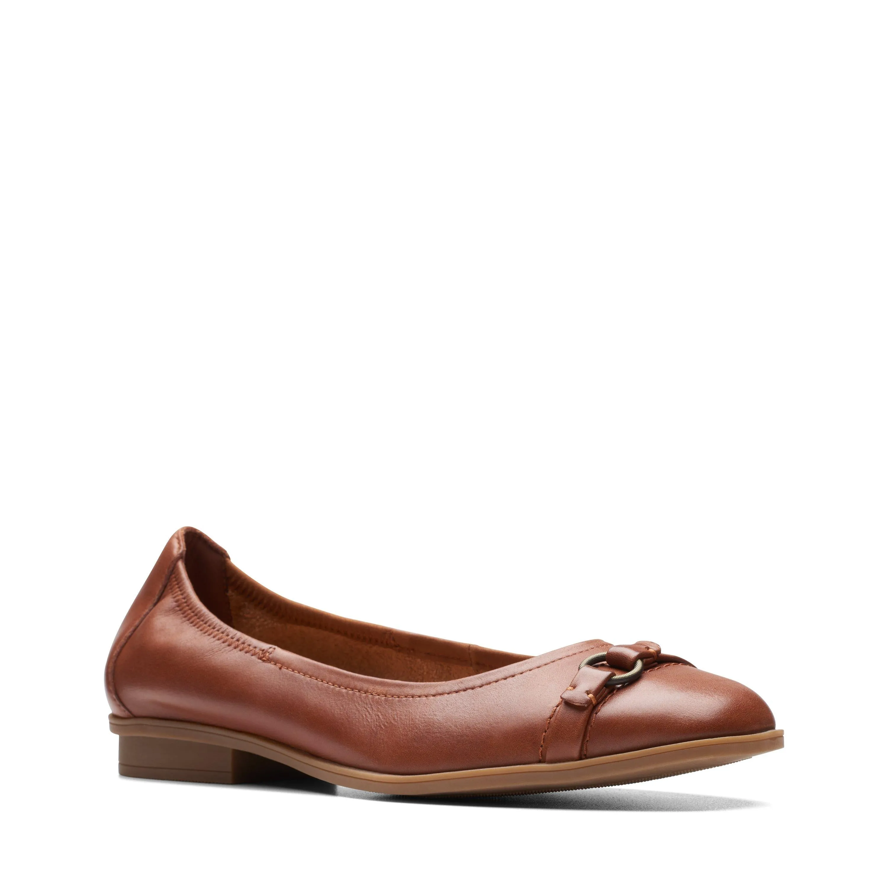Clarks Lyrical Sky in Brown Leather