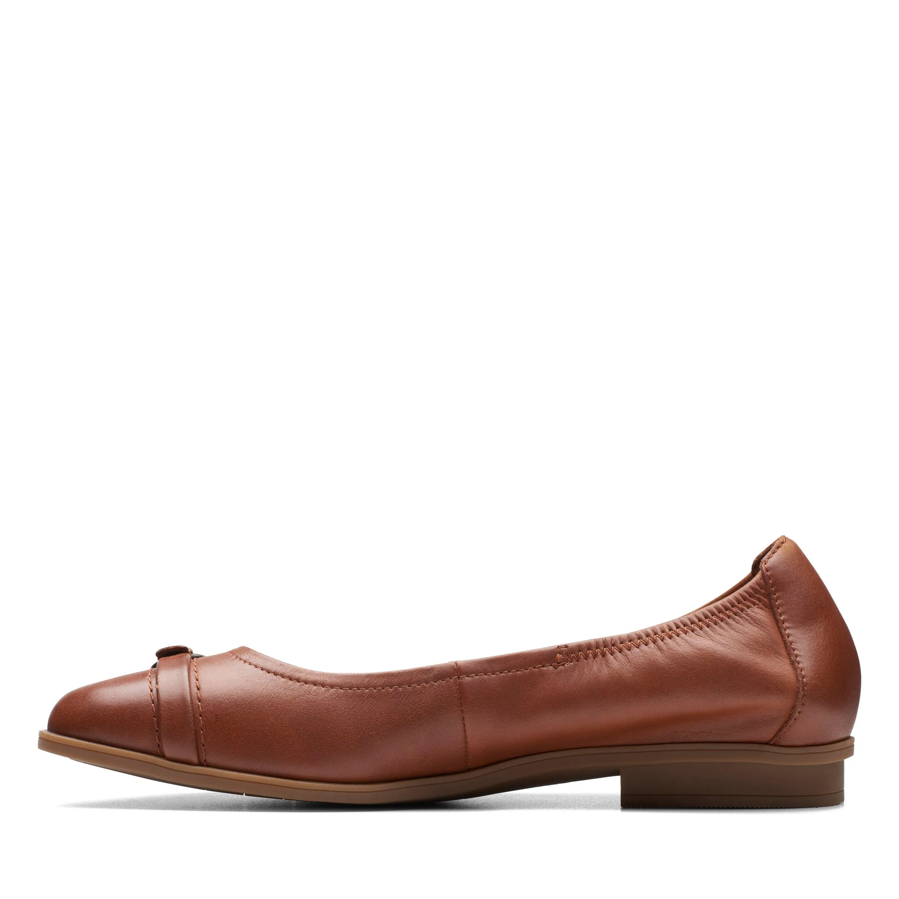 Clarks Lyrical Sky in Brown Leather
