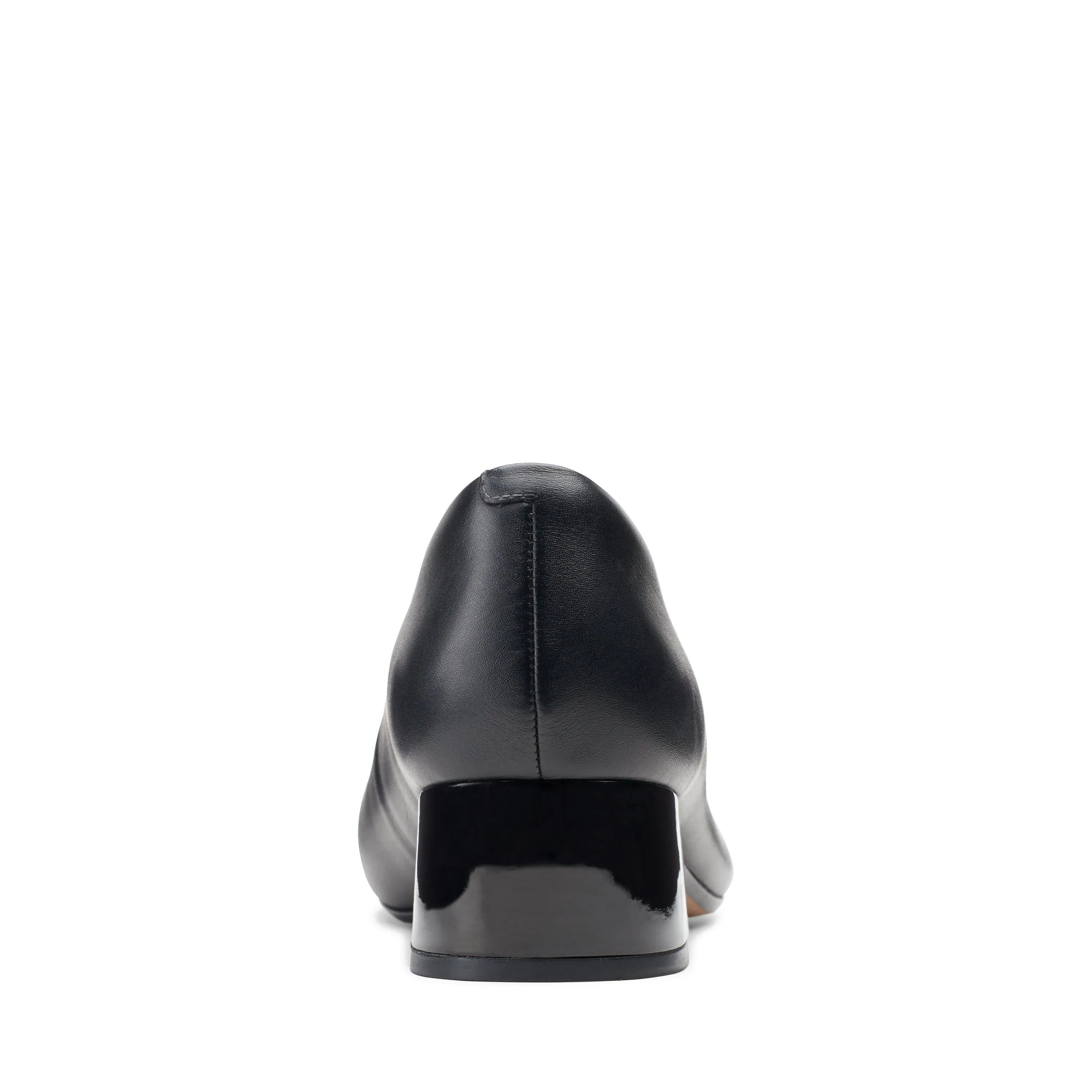 Clarks Marilyn Sara in Black Leather/Synthetic