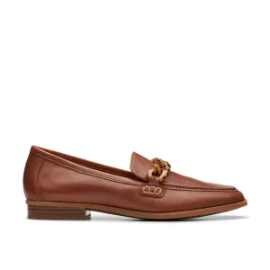 Clarks Sarafyna Iris in Brown Leather