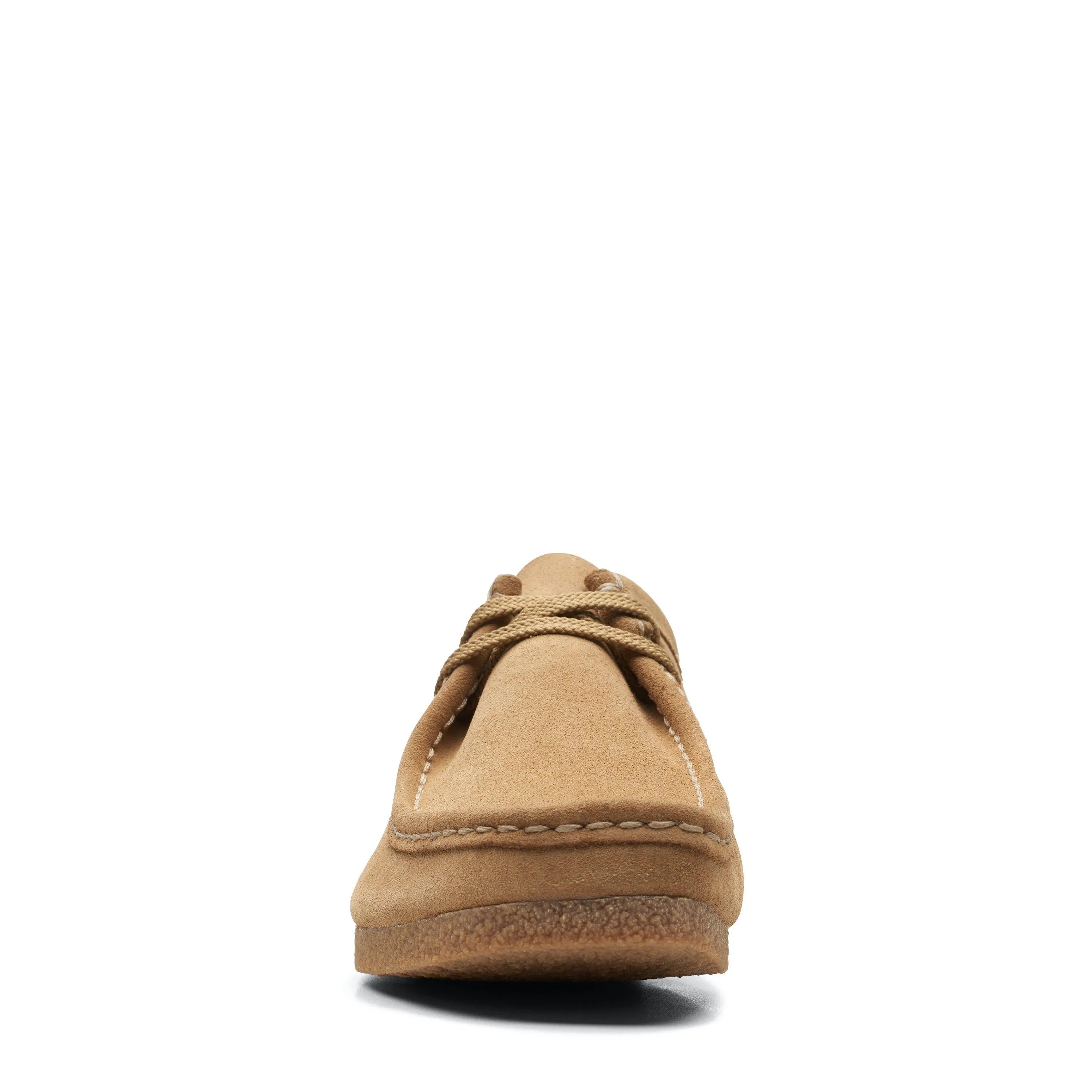 Clarks Shacre II Run in Beige Suede