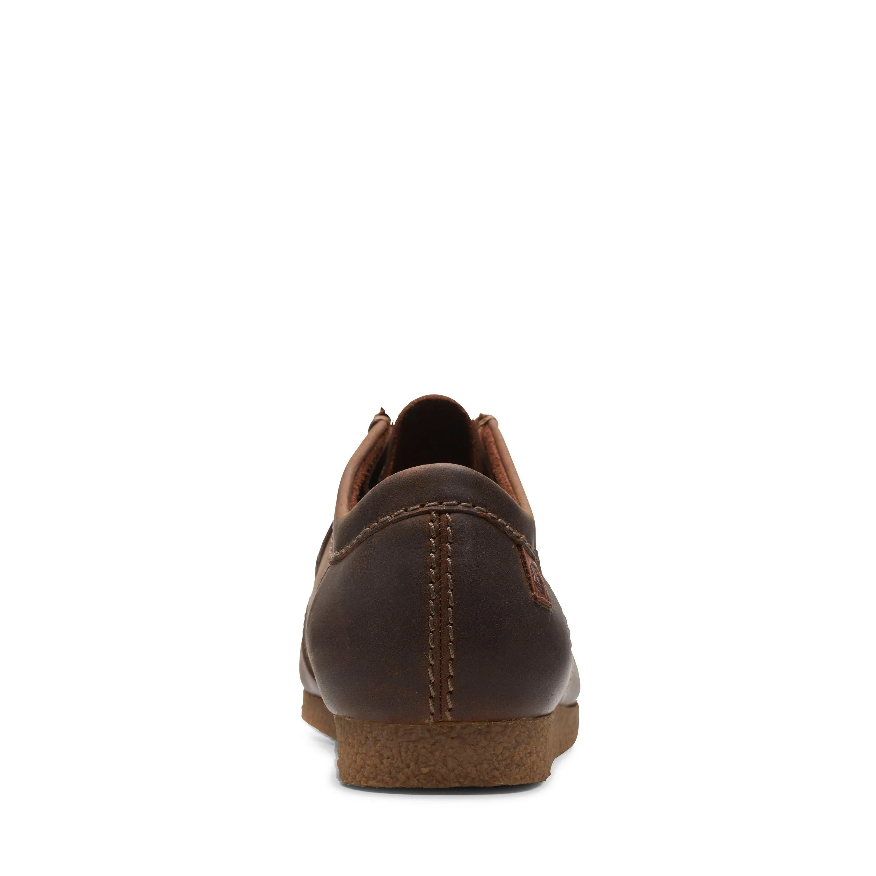 Clarks Shacre II Run in Brown Leather