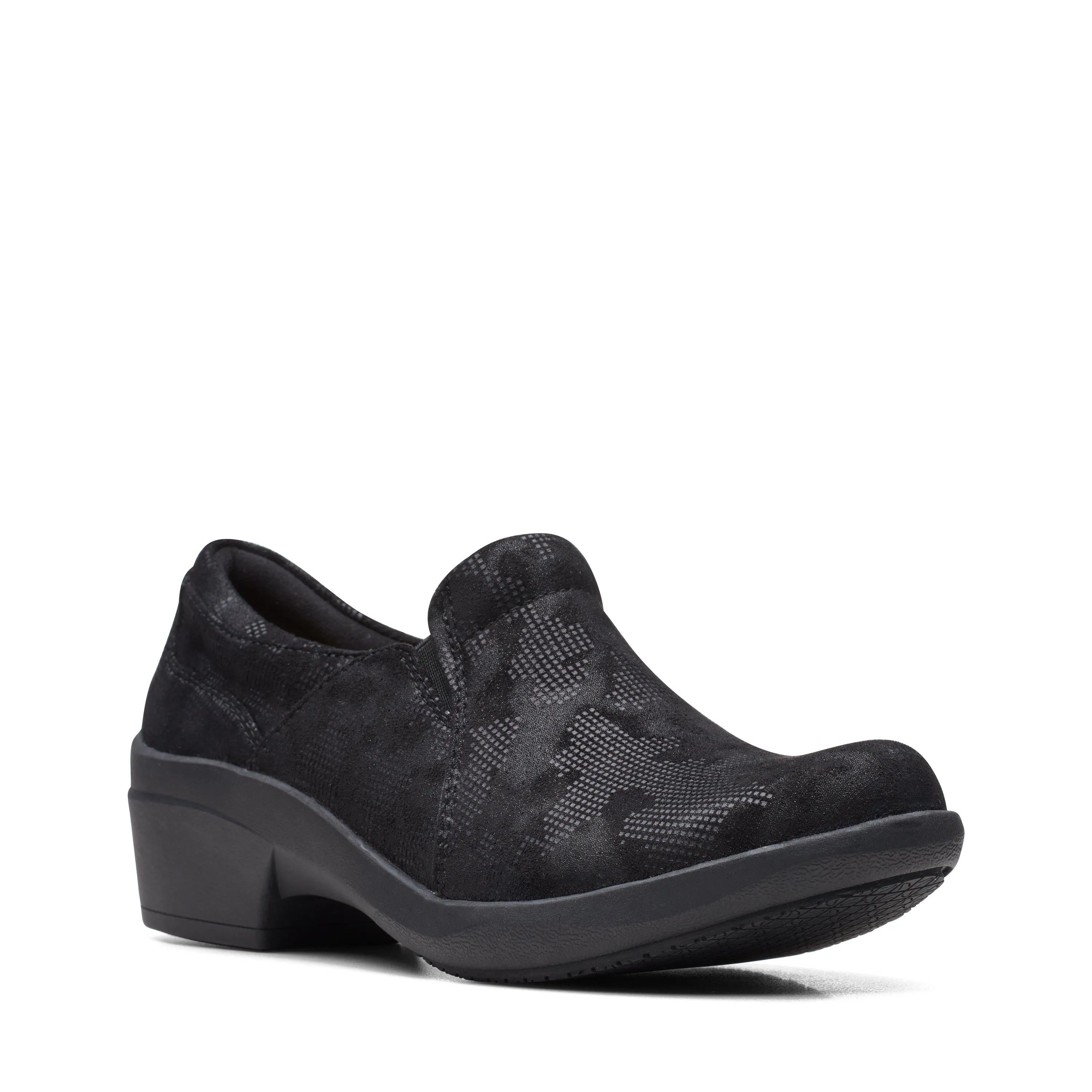 Clarks Talene Pace in Black Textile