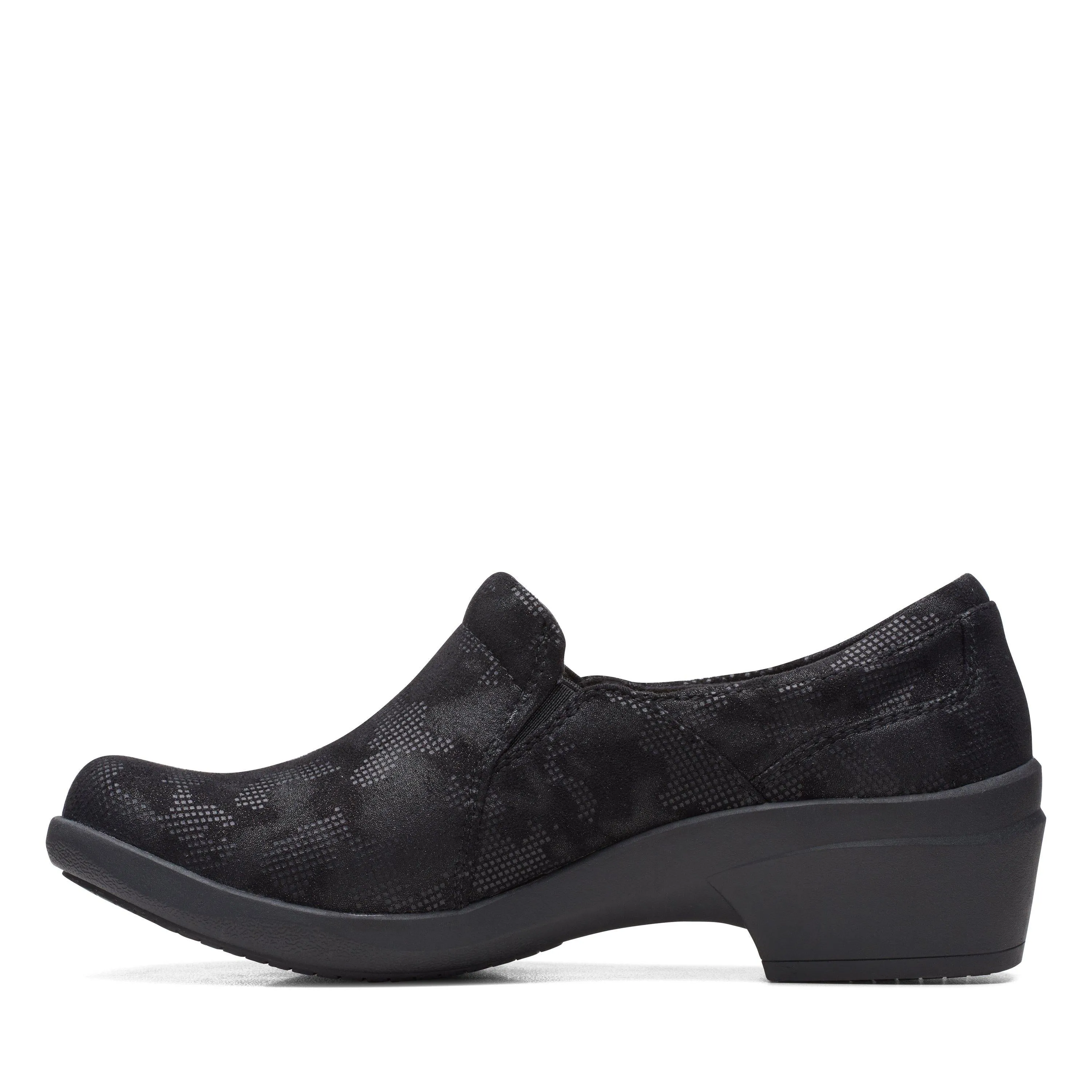 Clarks Talene Pace in Black Textile