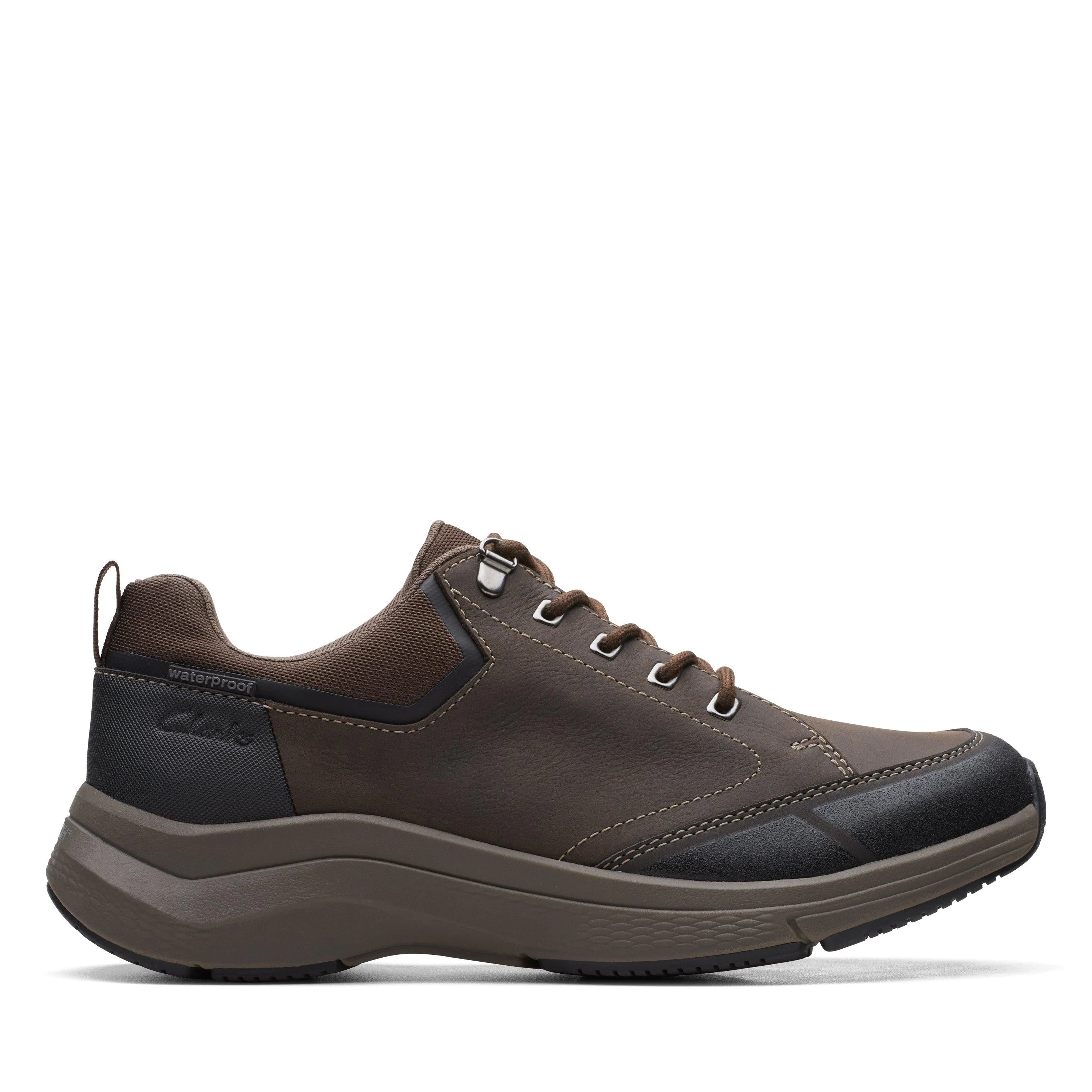 Clarks Wave 2.0 Vibe in Brown Oiled Leather