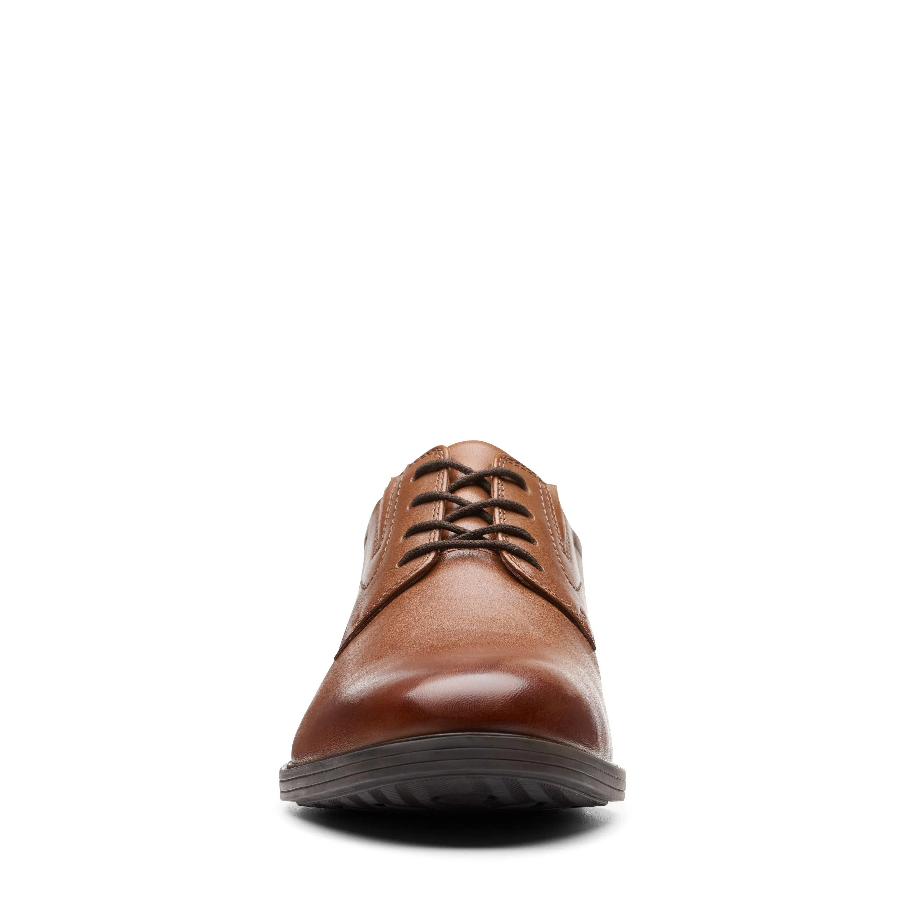 Clarks Whiddon Plain in Brown Leather
