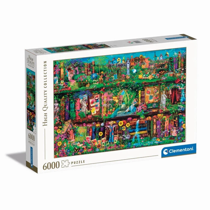 Clementoni 6000 Piece Jigsaw Puzzle - Garden Shelf