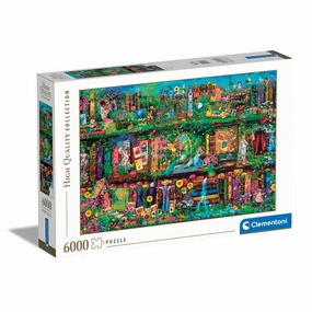 Clementoni 6000 Piece Jigsaw Puzzle - Garden Shelf