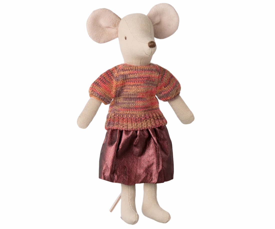 Clothes For Mouse - Skirt And Knitted Blouse