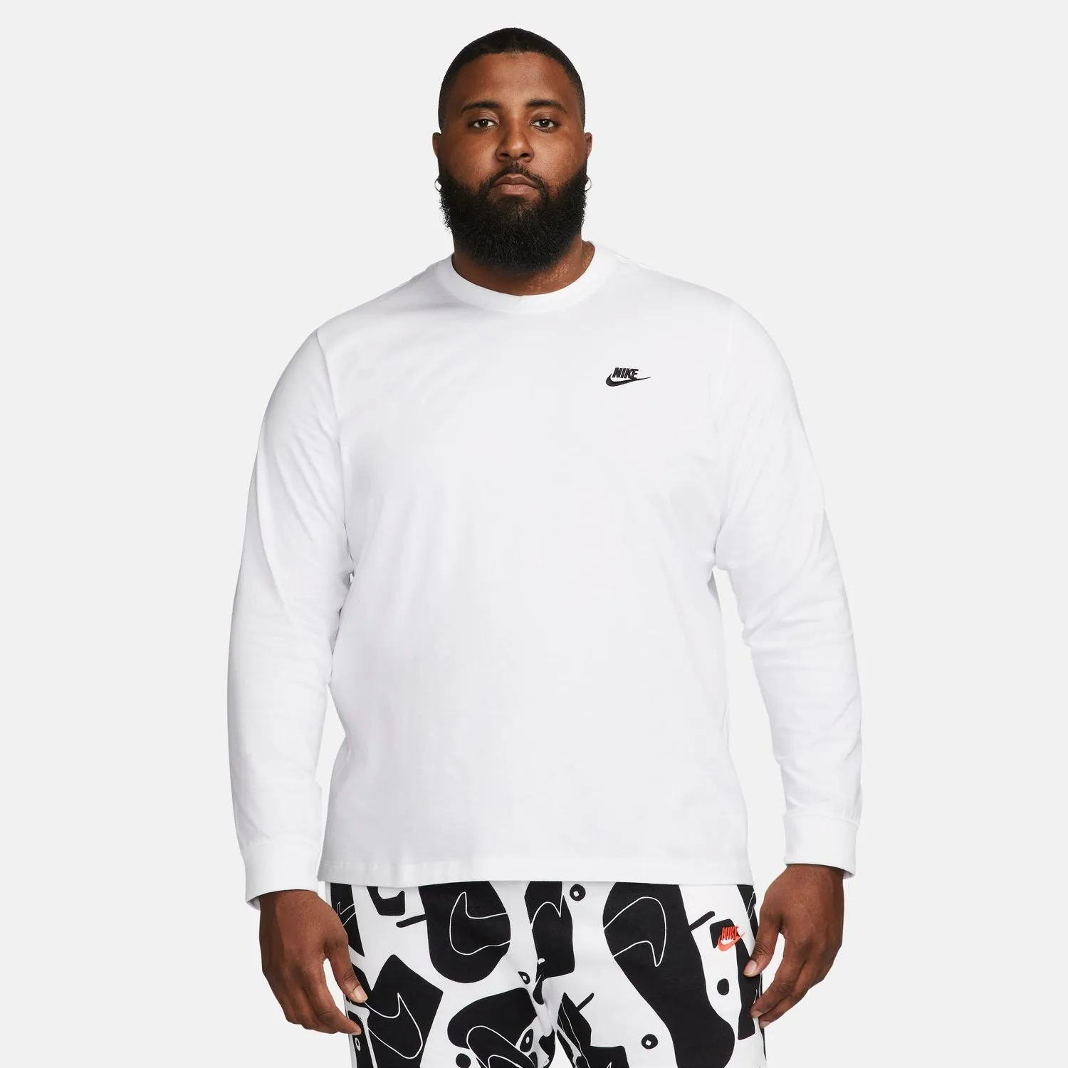 Club Long Sleeve Tee - Mens Clothing_Nike