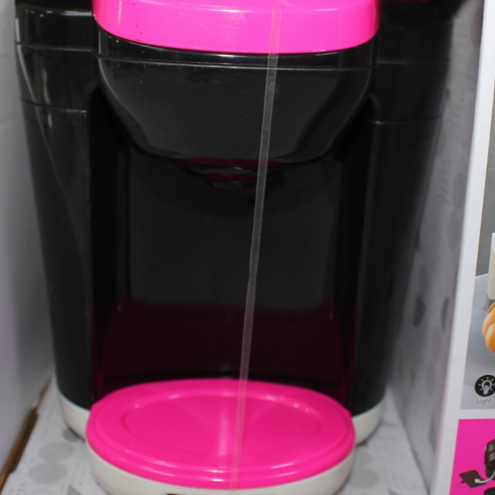 Coffee Machine Kitchen Toy  Black/Pink