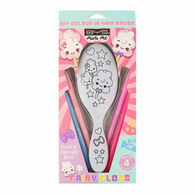 Colour in Hair Brush Fairy Floss