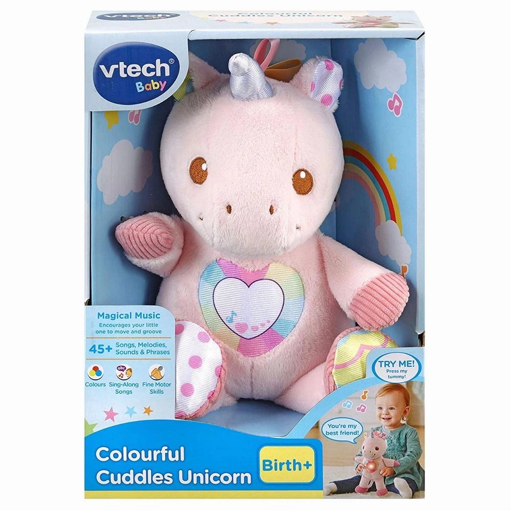 Colourful Cuddles Plush Unicorn