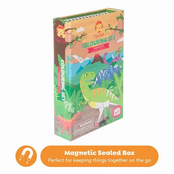 Colouring Set - Dinosaur
