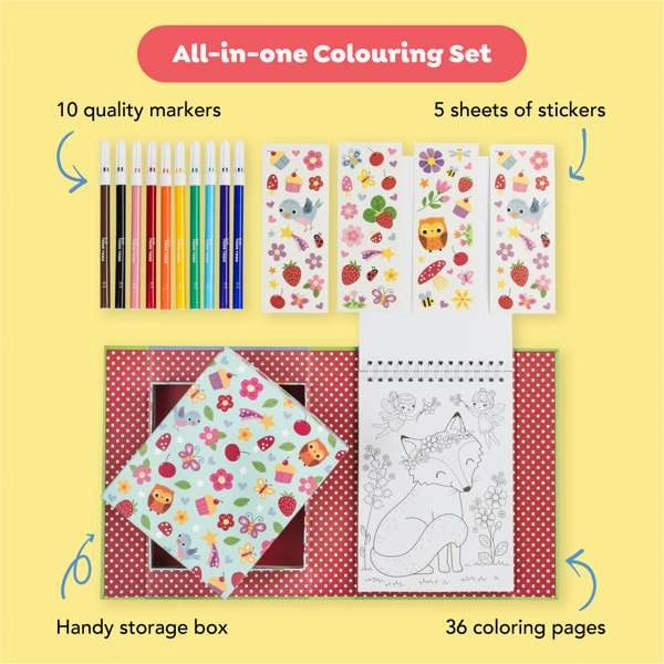Colouring Set - Forest Fairies