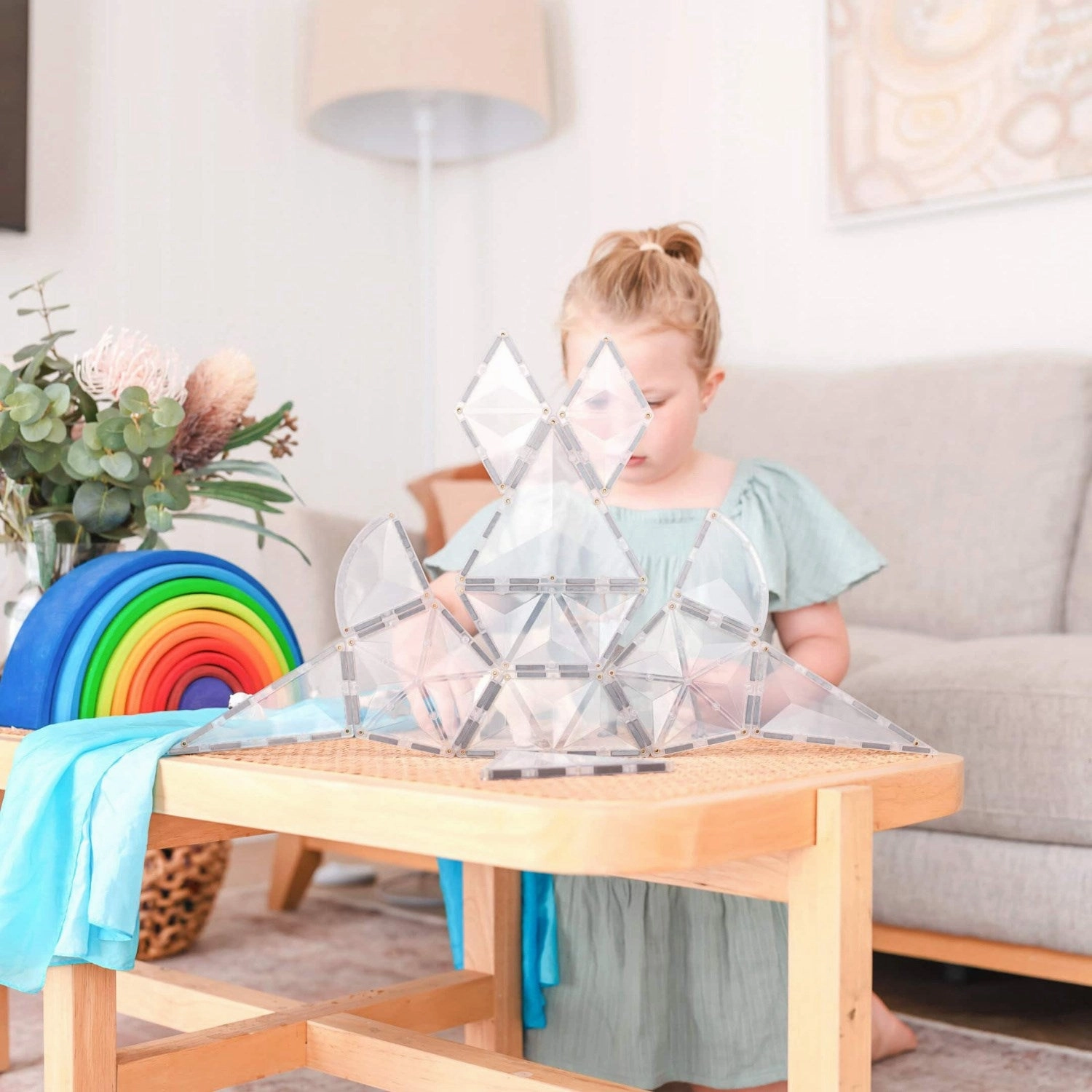 Connetix Clear Shape Expansion Pack 24 Pieces