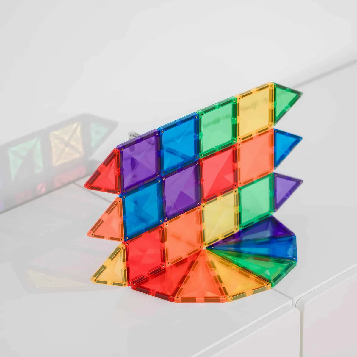 Connetix Magnetic Tiles Rainbow Mini pack 24pc