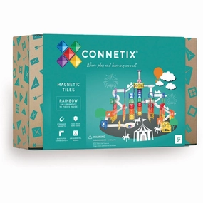 Connetix Rainbow Ball Run Pack 92 Pieces