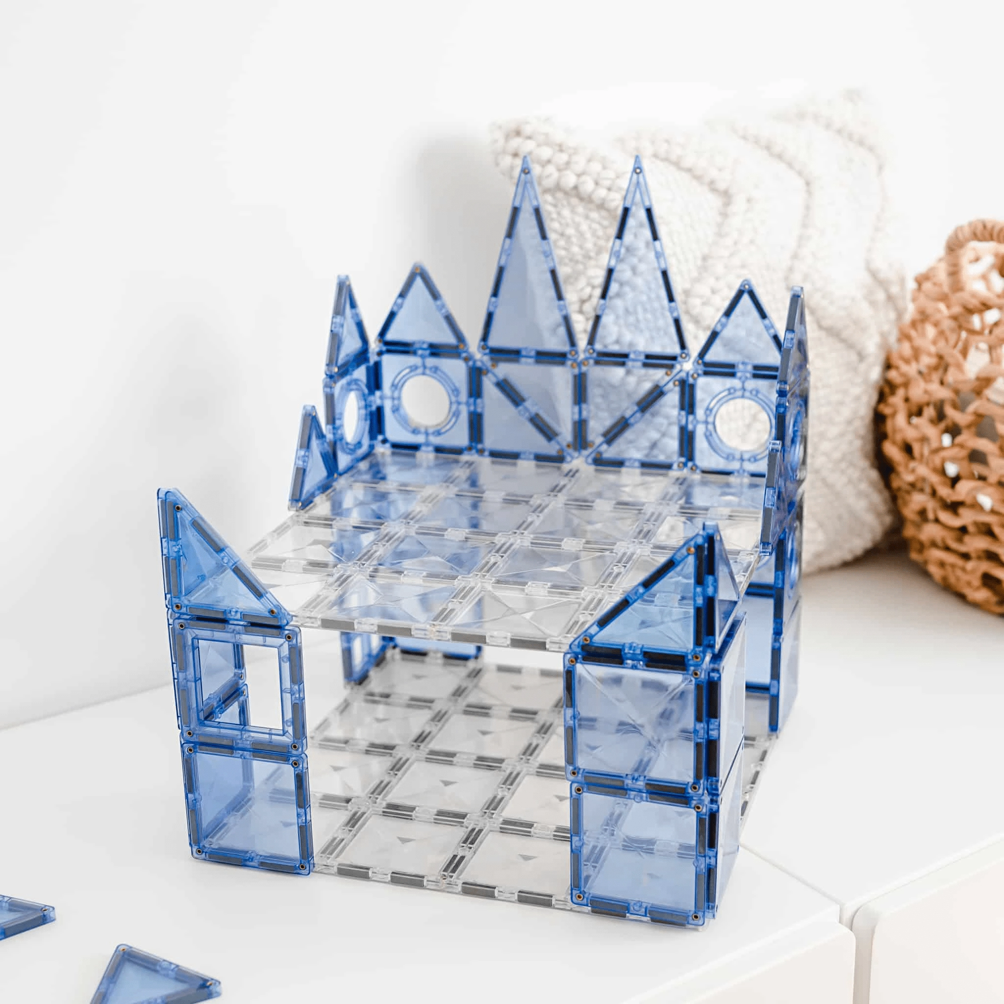 Connetix Tiles Clear Base Plate Pack 2 pc