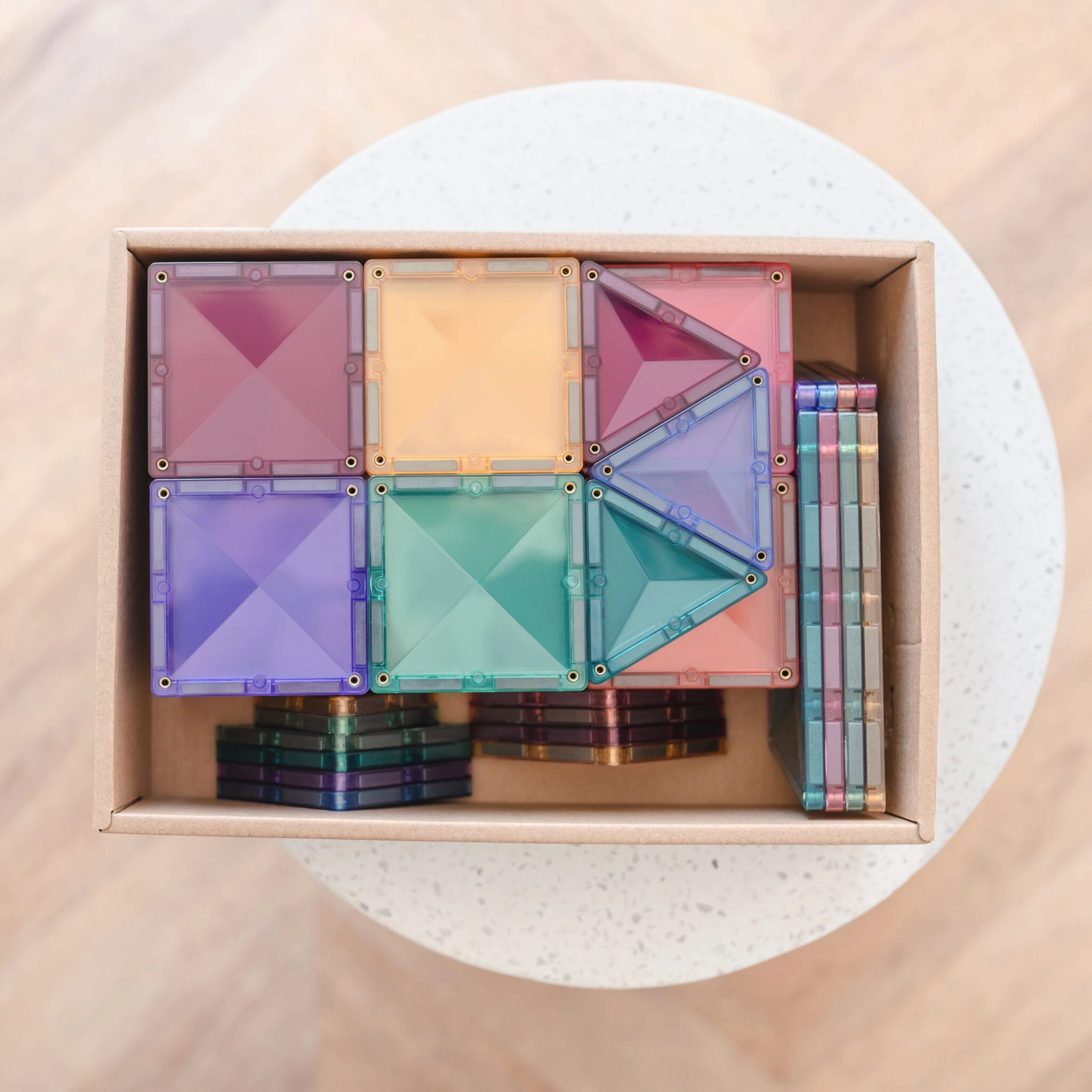 Connetix Tiles Pastel Starter Pack 64pcs