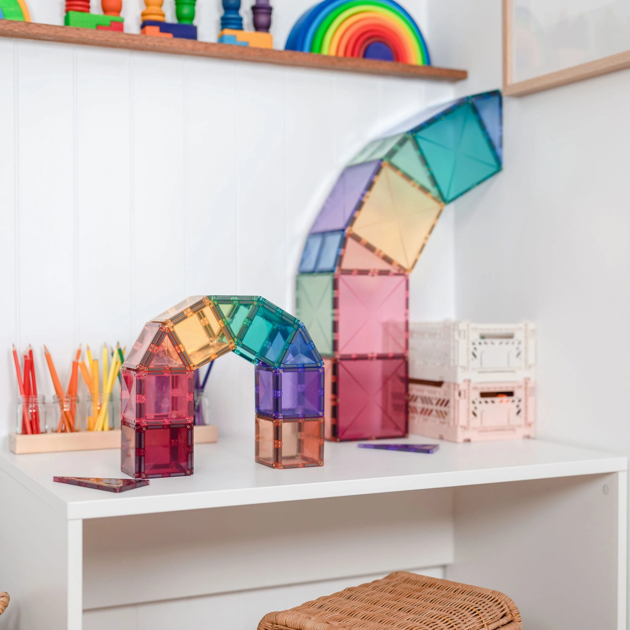 Connetix Tiles Pastel Starter Pack 64pcs