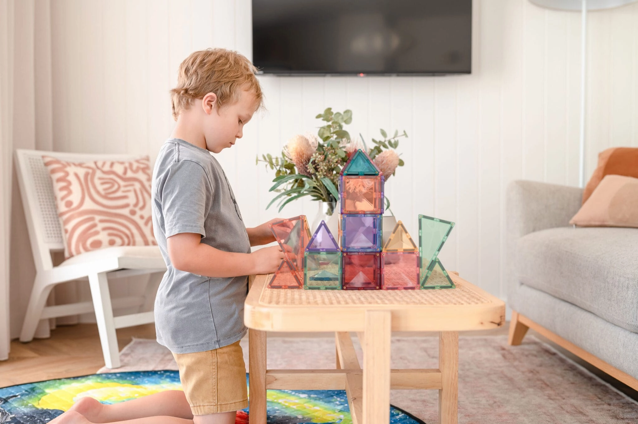 Connetix Tiles Pastel Starter Pack 64pcs