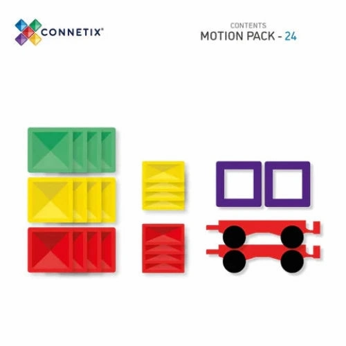 Connetix Tiles Rainbow motion Pack 24 piece