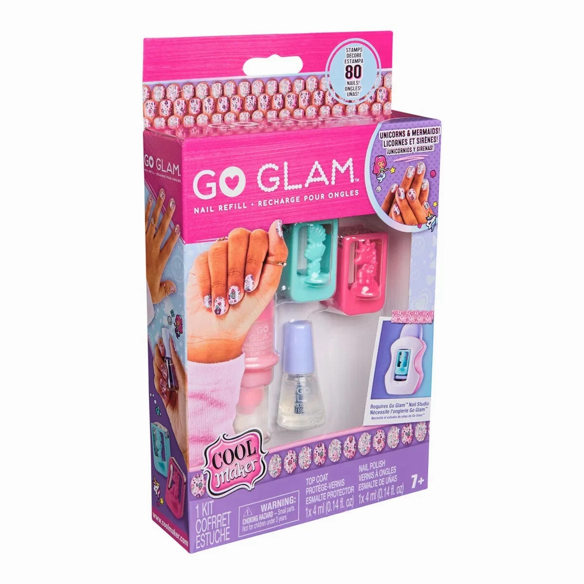 Cool Maker Go Glam Mani Mask Nail Salon Refill