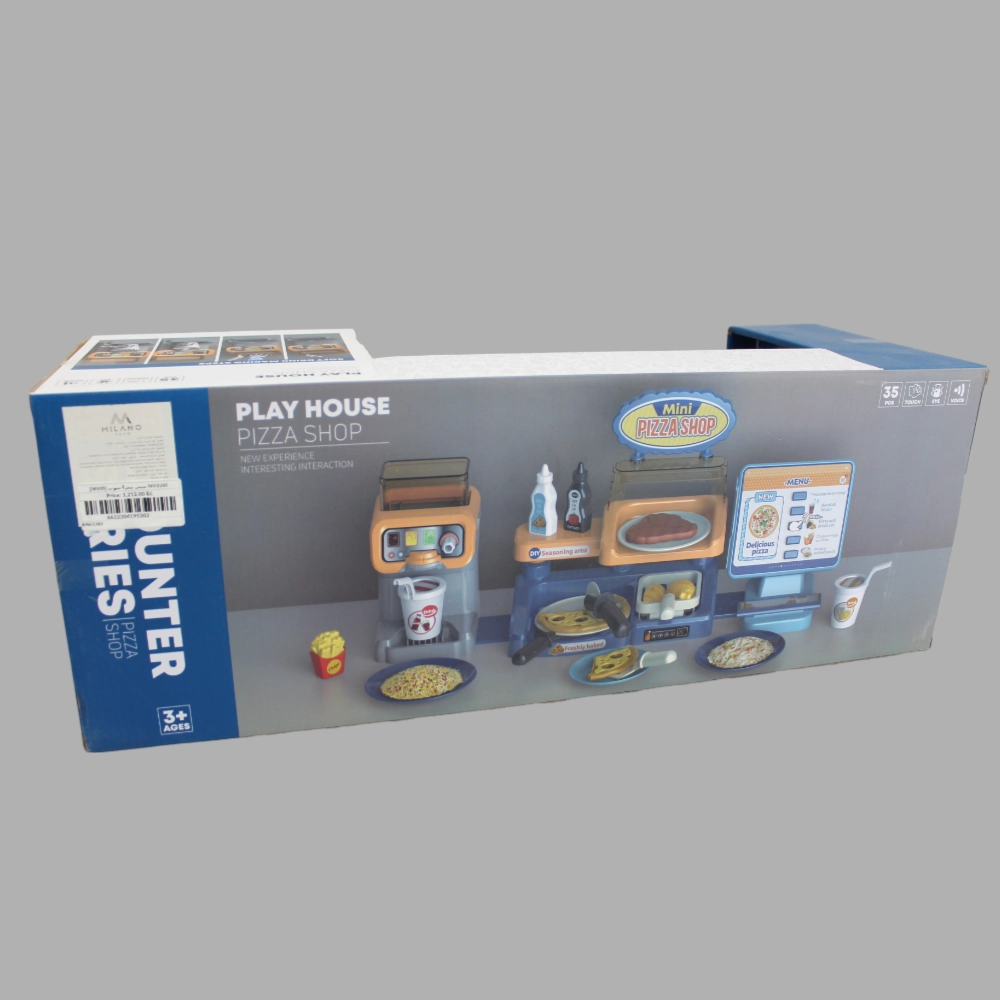 Counter Series With Light & Sound  Pizza Shop  35 Pcs