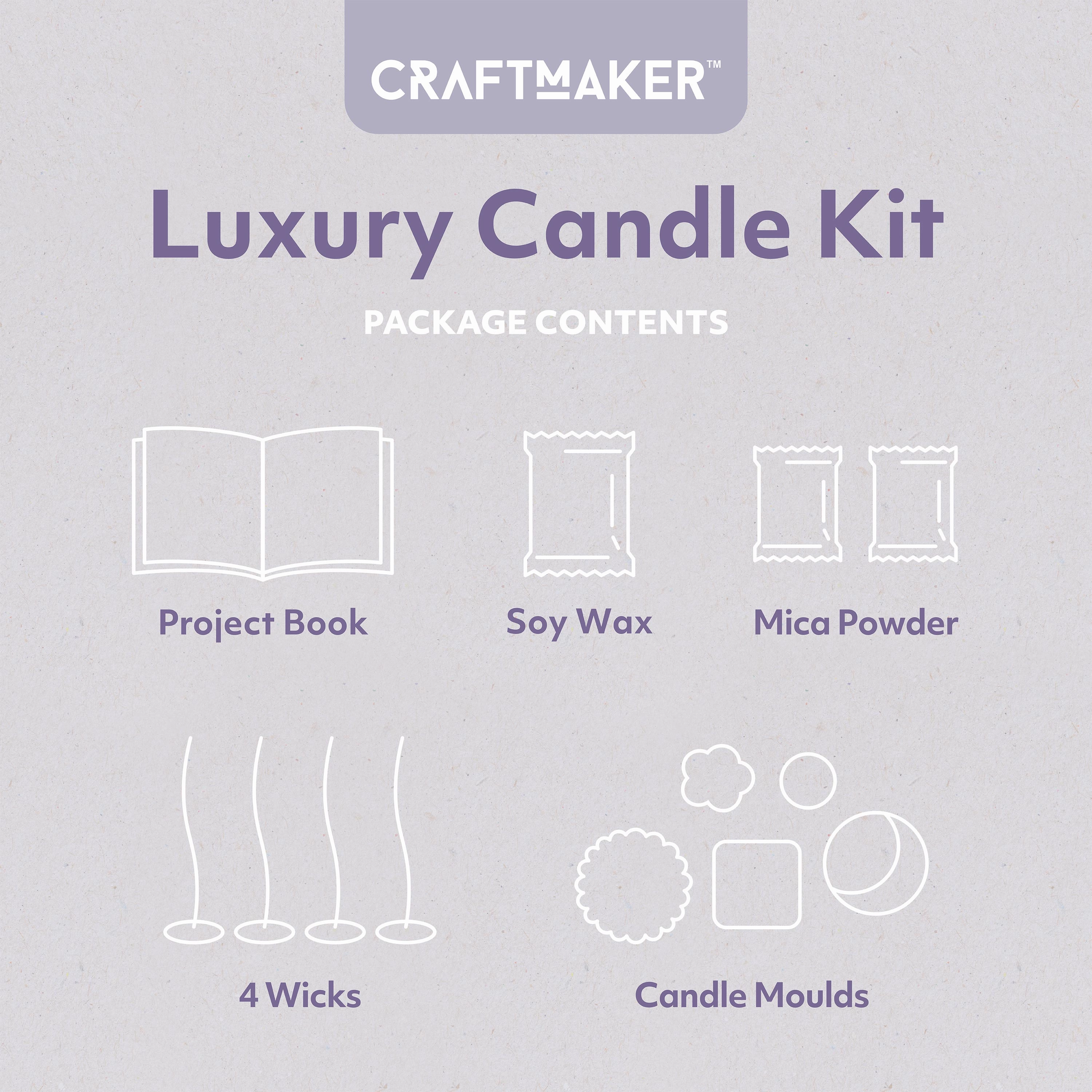 Craft Maker Luxury Candles Kit Deluxe