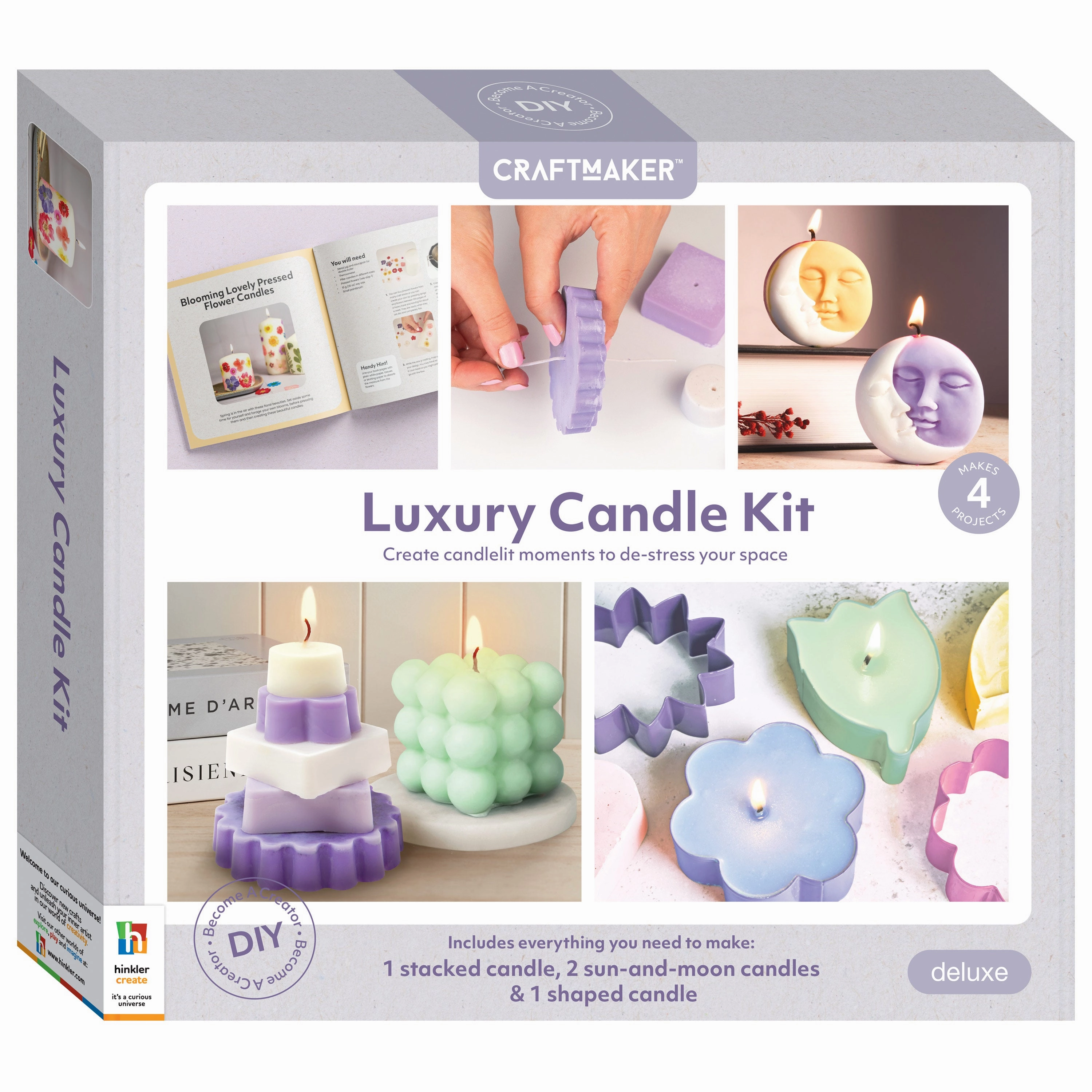 Craft Maker Luxury Candles Kit Deluxe