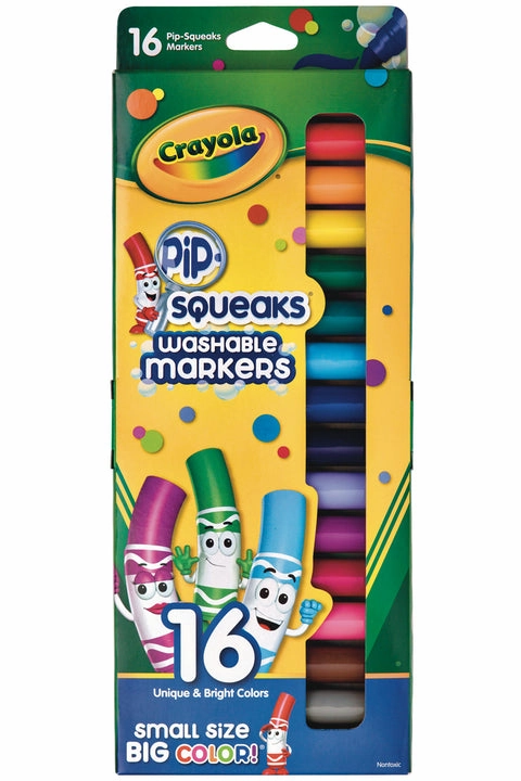 Crayola Markers Pip Squeaks Washable 16 Pack
