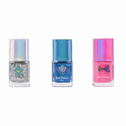 CREATE IT! NAGELLAK MERMAID GLITTER, 3PK