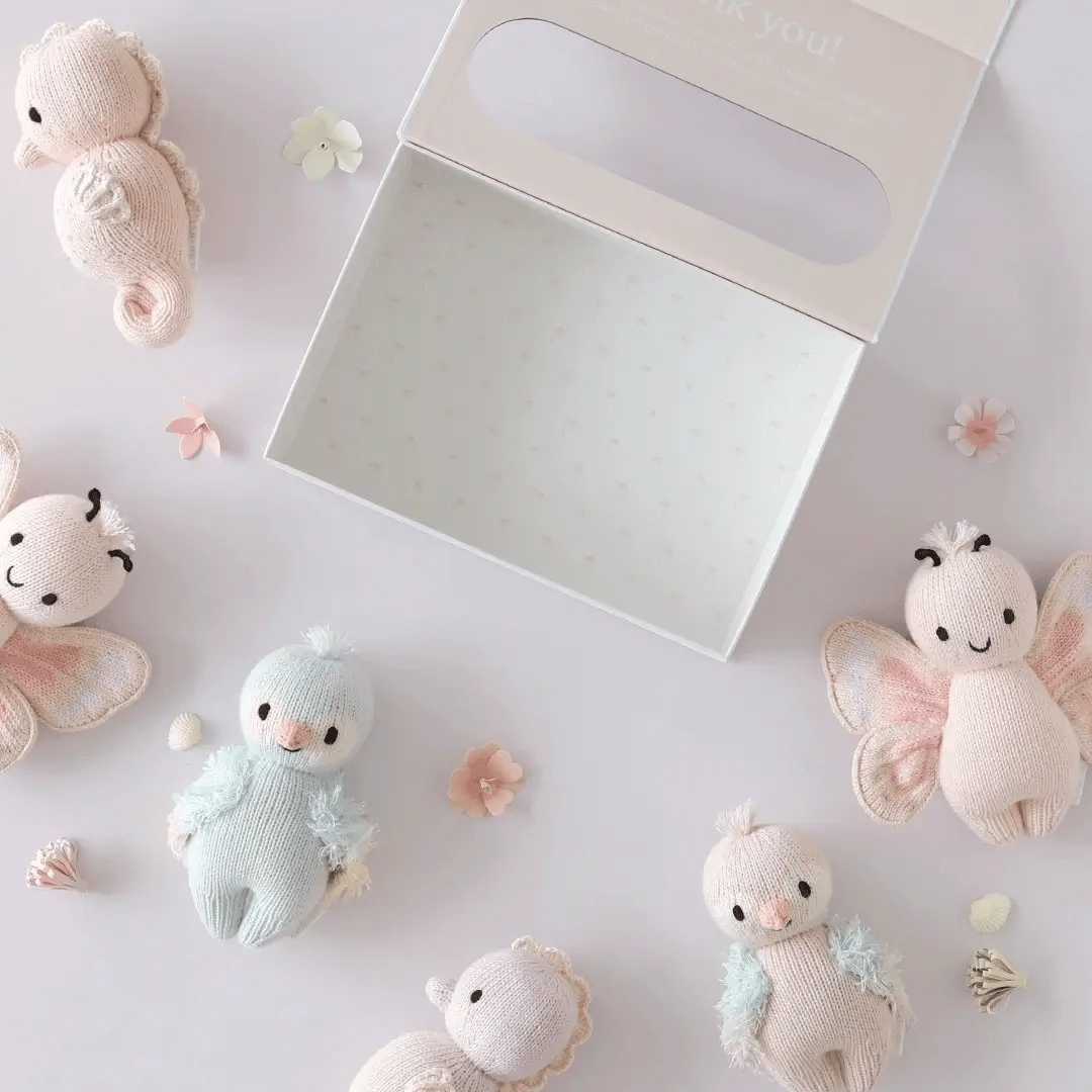 cuddle kind Baby seahorse Powder Pink