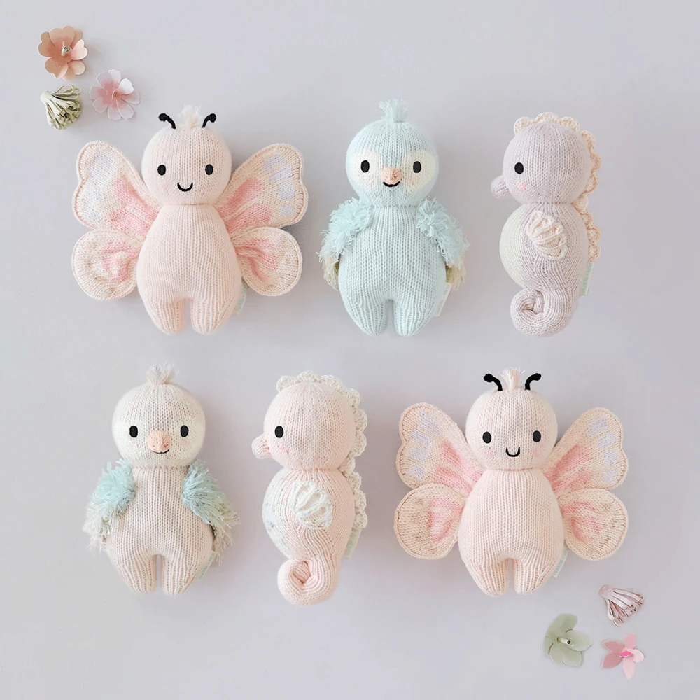 cuddle kind Baby seahorse Powder Pink