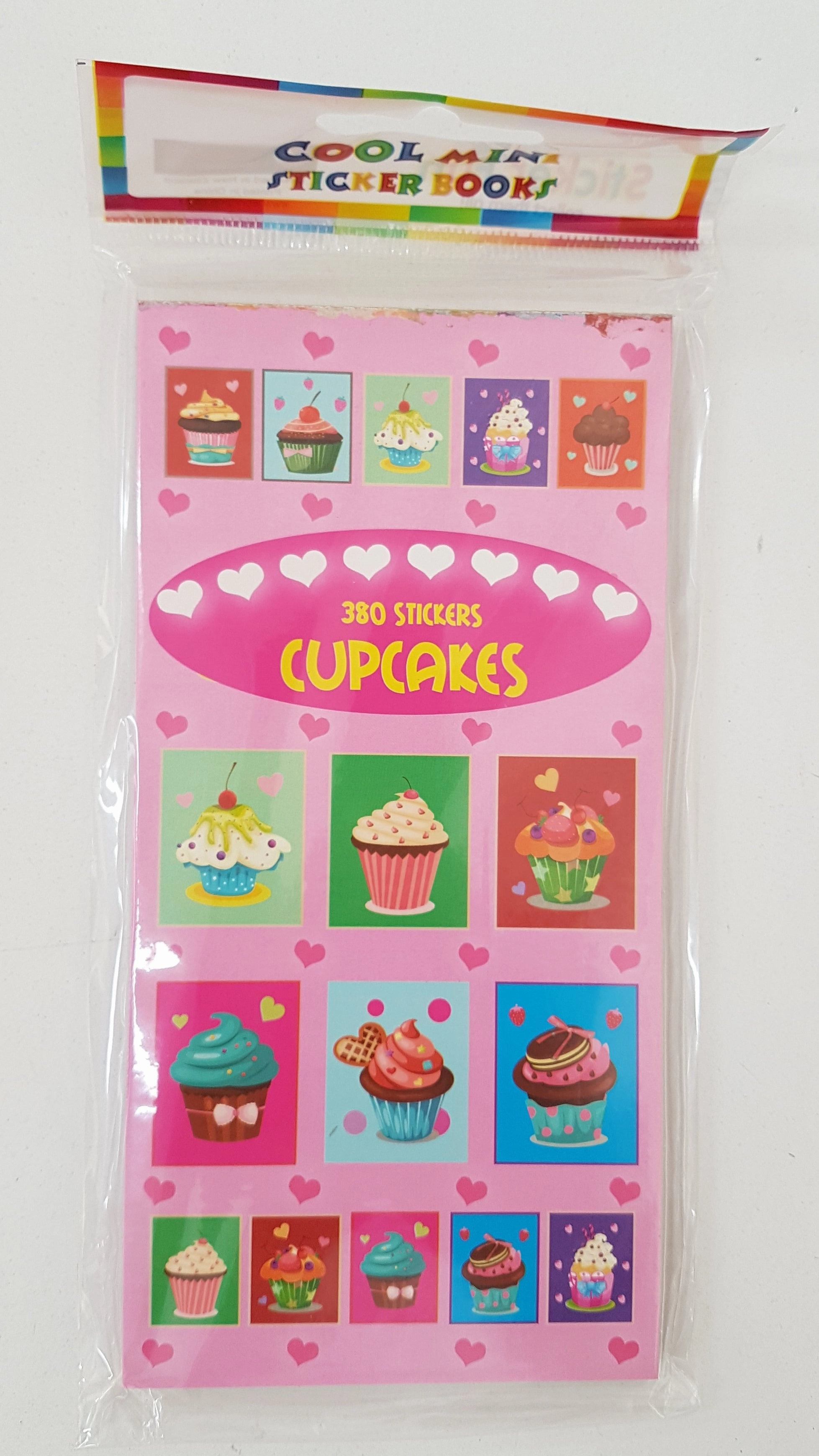Cupcake Sticker Book
