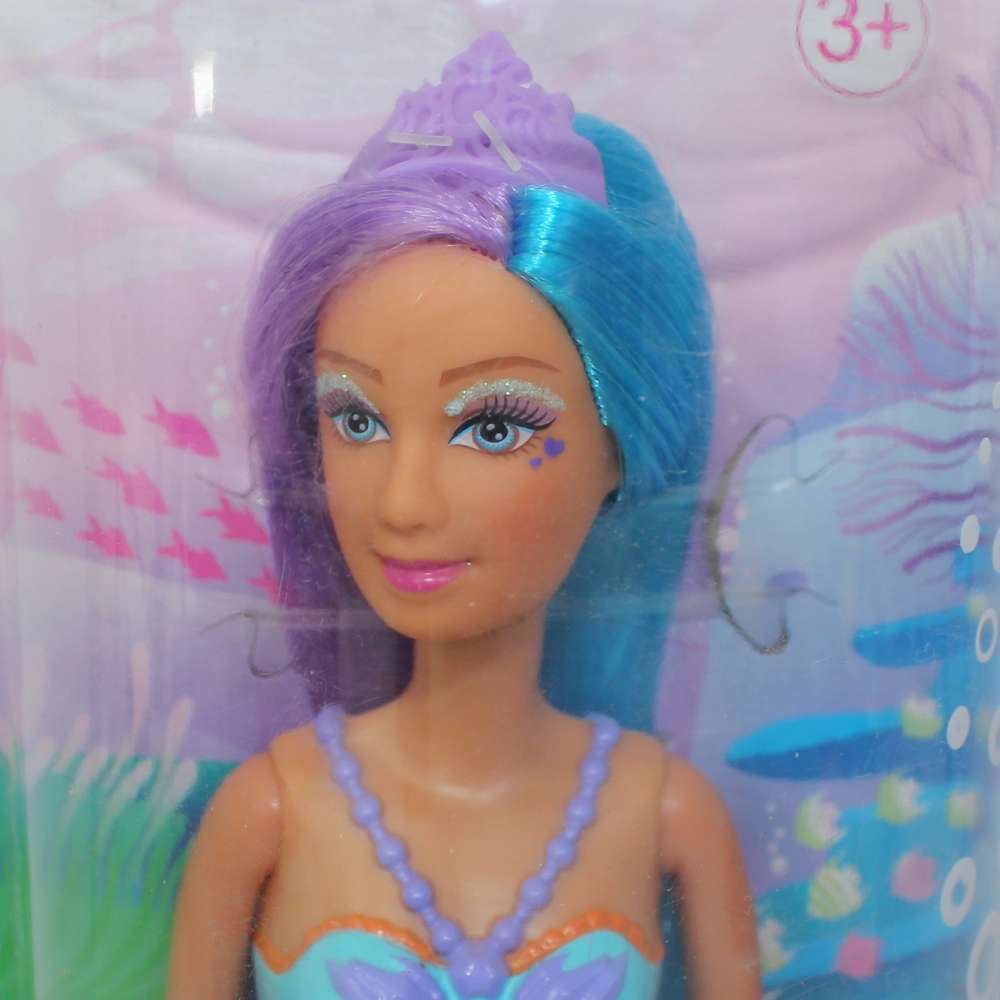 Defa Lucy Mermaid Doll  Blue/Purple