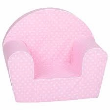 Delsit Arm Chair - Pink W.White Dots