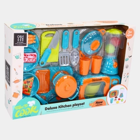 Deluxe Kitchen Play Set  A Culinary Adventure for Kids