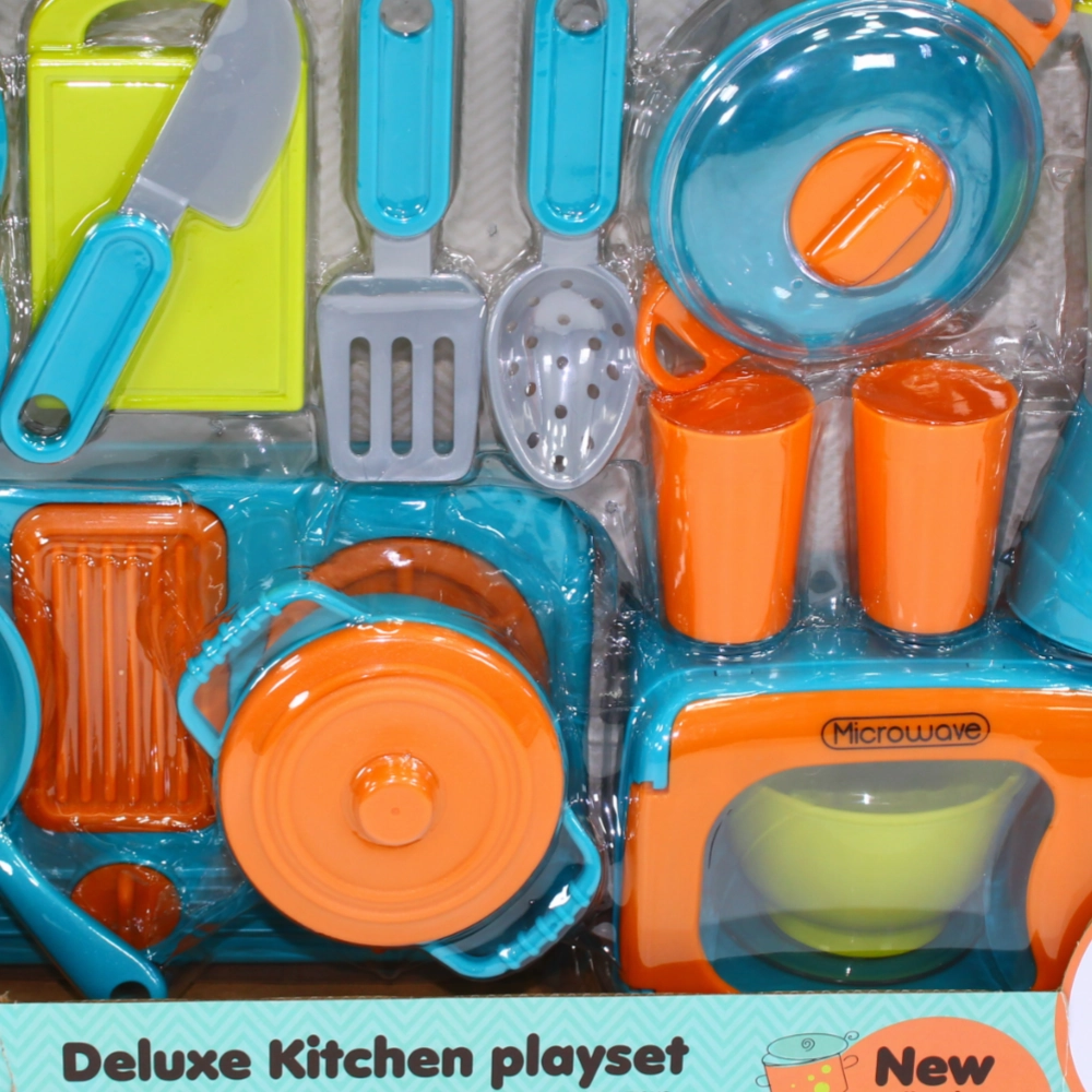Deluxe Kitchen Play Set  A Culinary Adventure for Kids